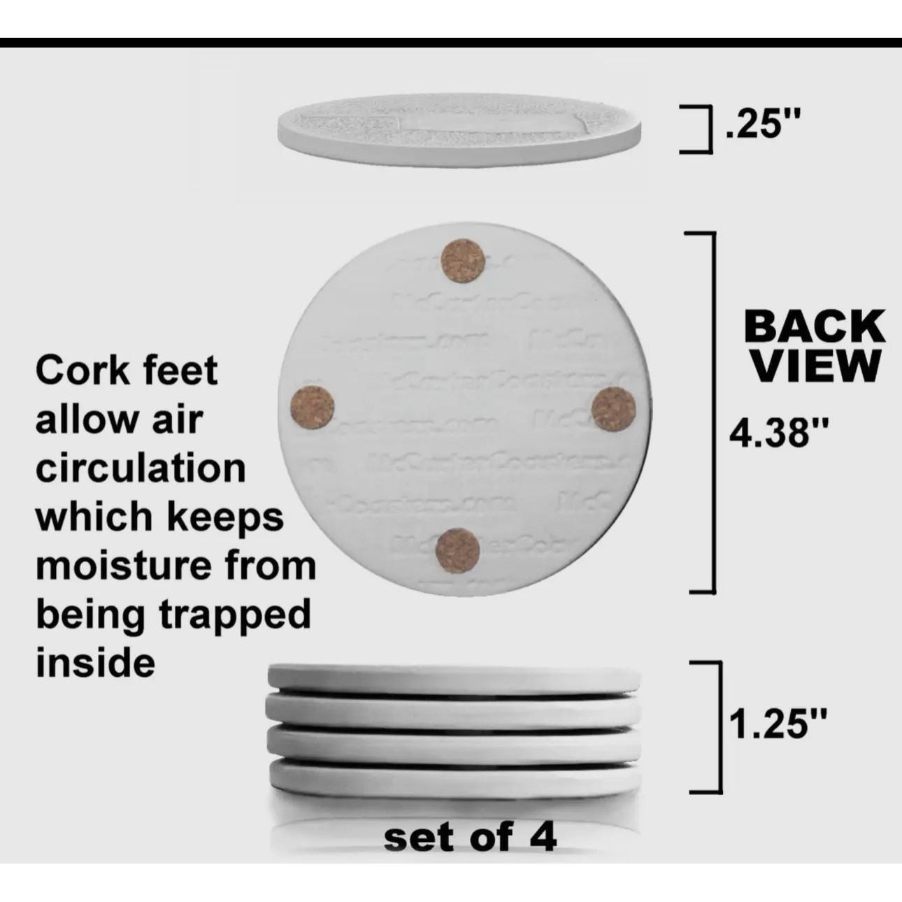 Absorbent Coasters