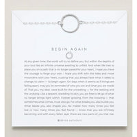 Begin Again Silver Necklace shown 
Length: 16" Adjustable, 2" Built-in Extender
Diameter: 14 mm