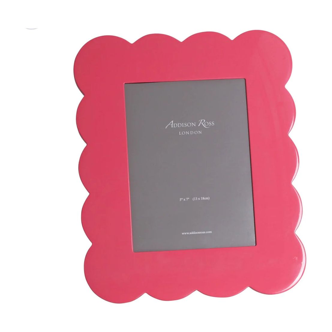 Addison Ross White Scalloped Lacquer Picture Frame (5x7)