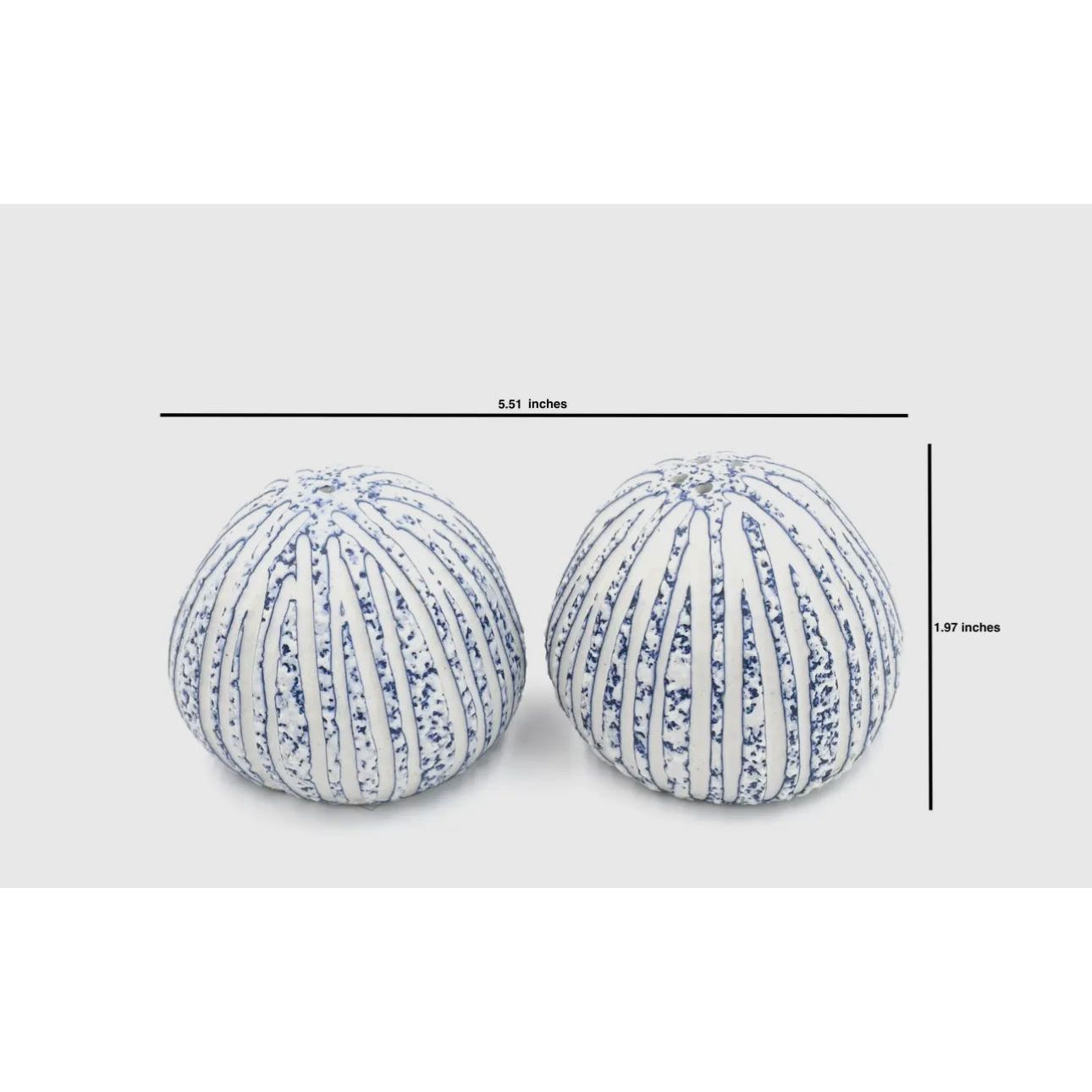 Porcelain Salt & Pepper Shakers