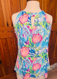 Lulu B Keyhole 50 SPF + Sleeveless Top
