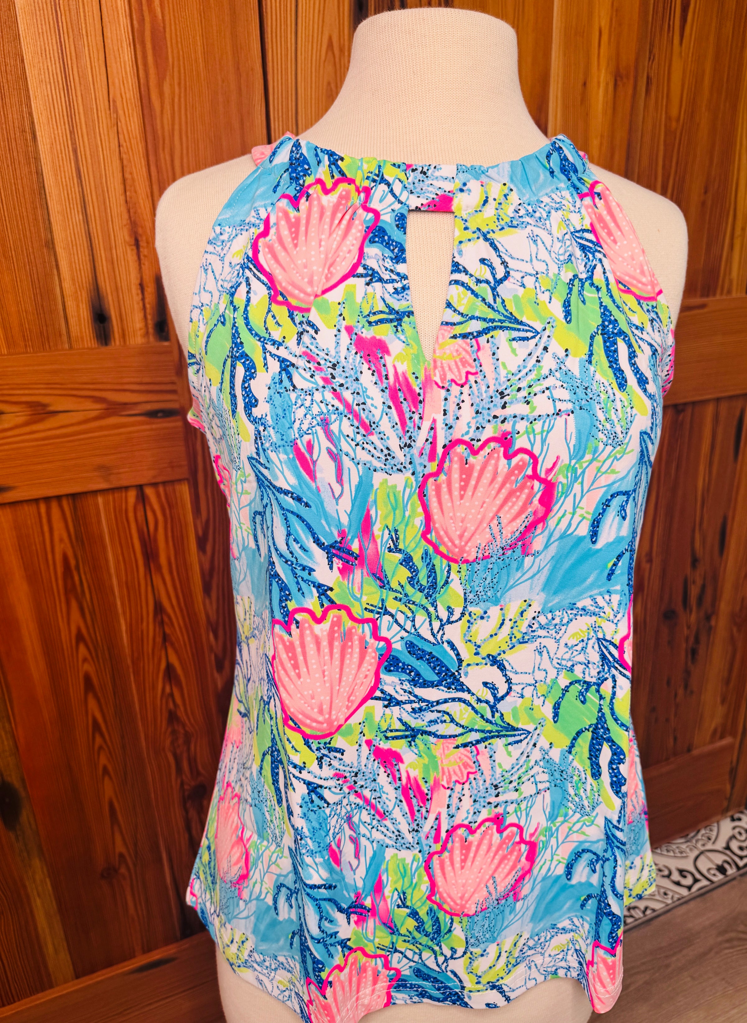 Lulu B Keyhole 50 SPF + Sleeveless Top