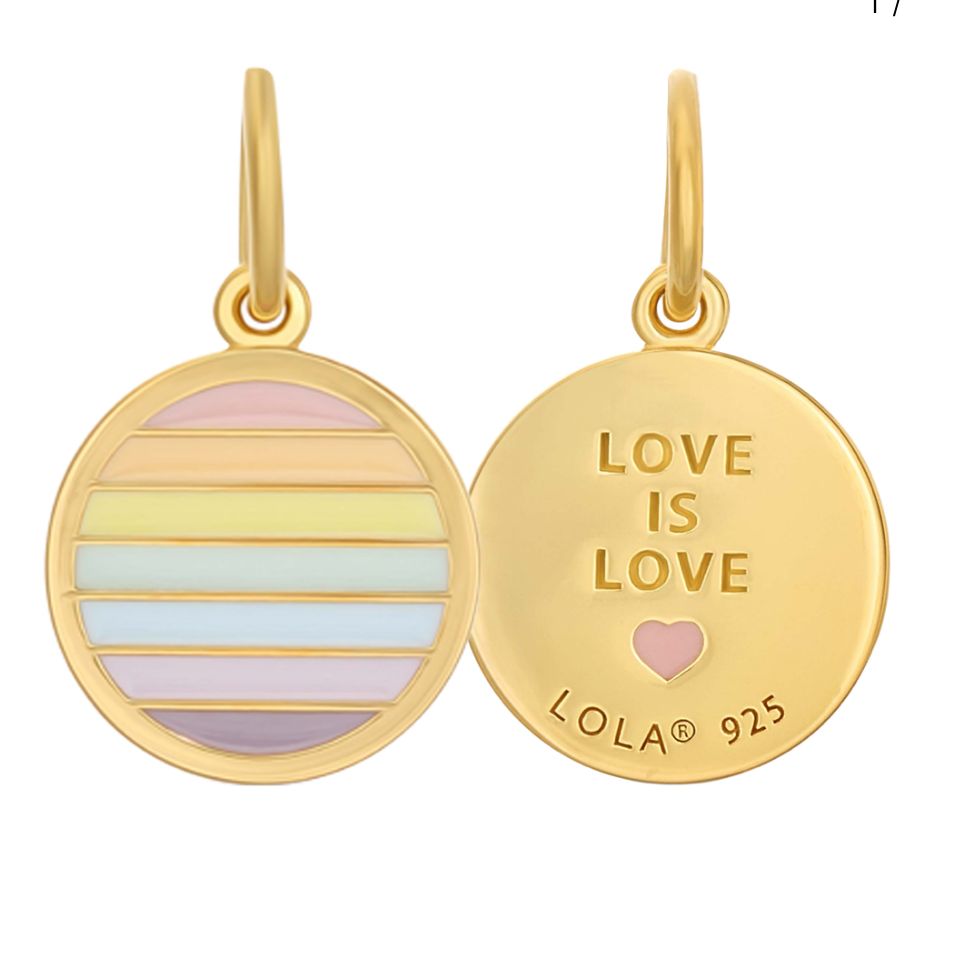 LOLA UNITY PENDANT ALL GOLD