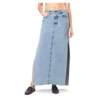 Morrison Denim The Heartbreaker Skirt-Ocean Eyes