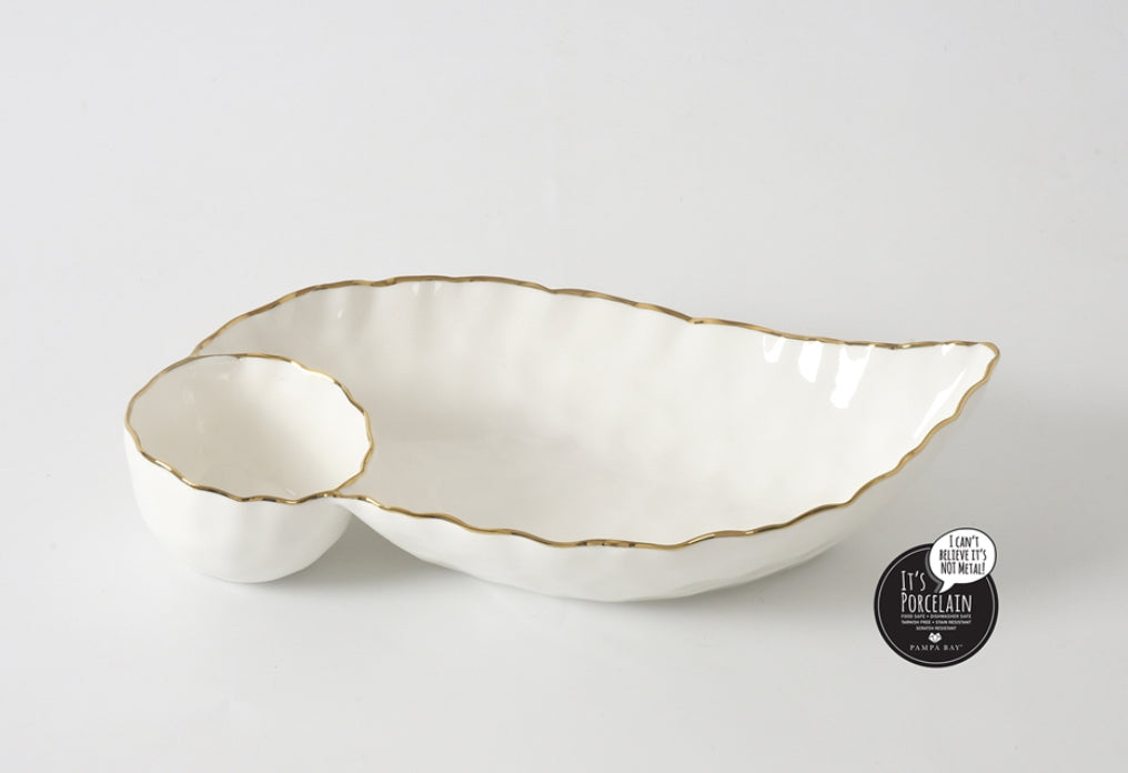 Portofino Porcelain Chip and Dip