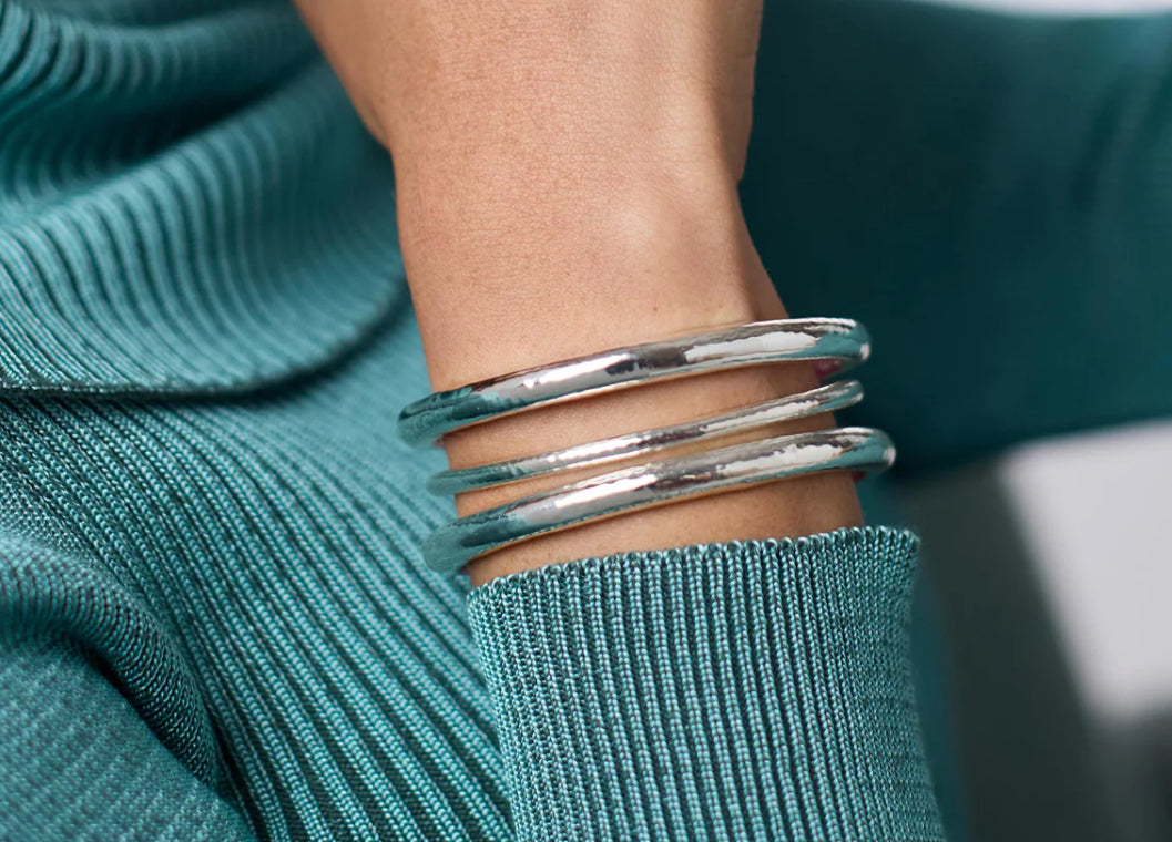 Julie Vos Havana Hoop or Bangle Silver