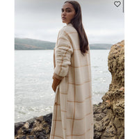 Z Supply Mason Windowpane Knit Coat