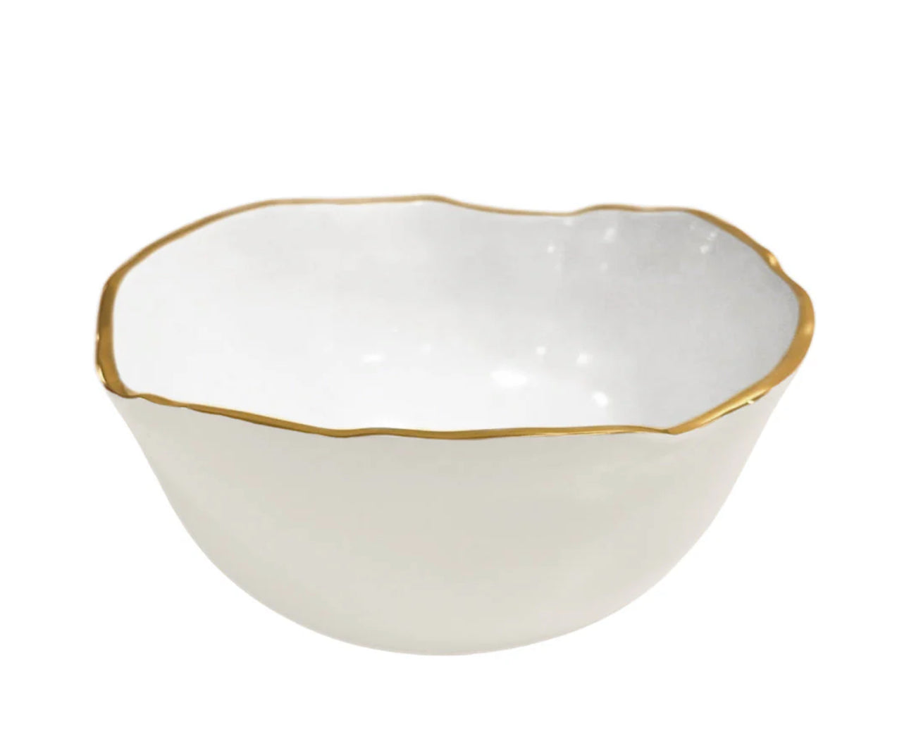 BEATRIZ BALL - ENCANTO OSAKA LARGE BOWL TURQUOISE & WHITE or CREAM & WHITE