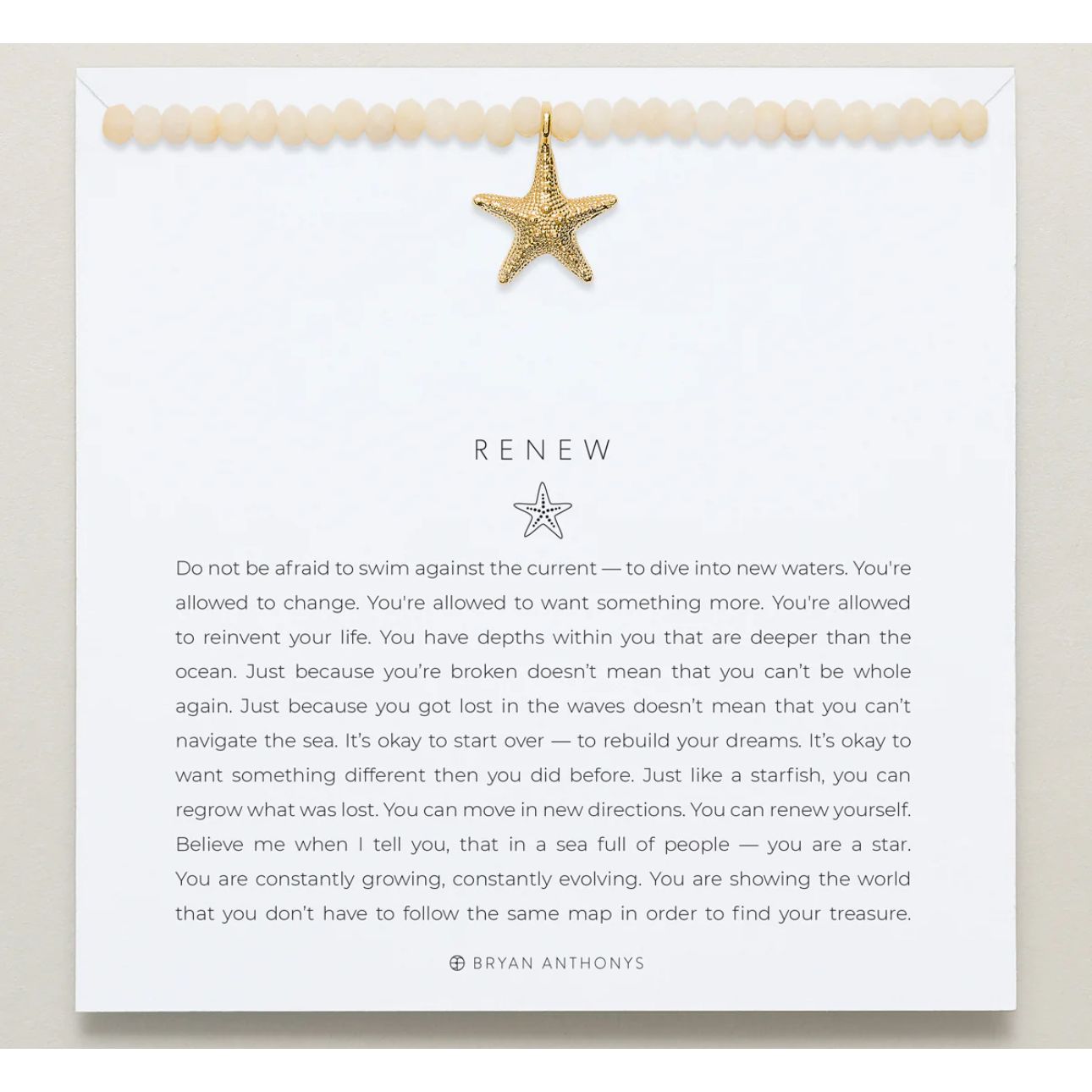 Yellow pearl necklace with gold starfish