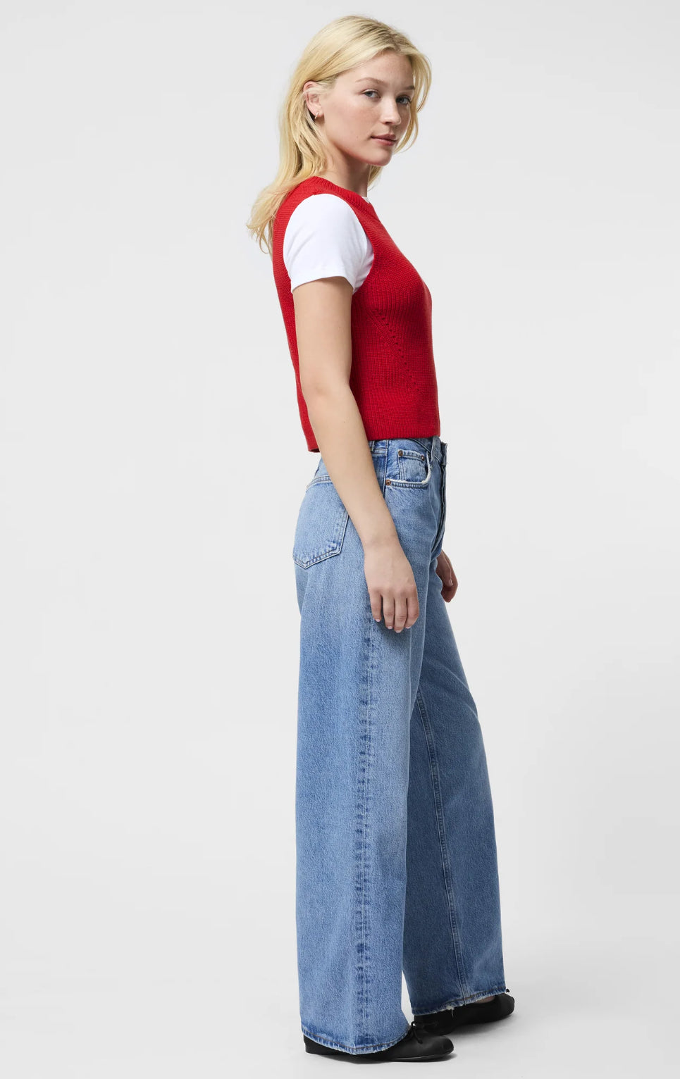 Vest shown from side