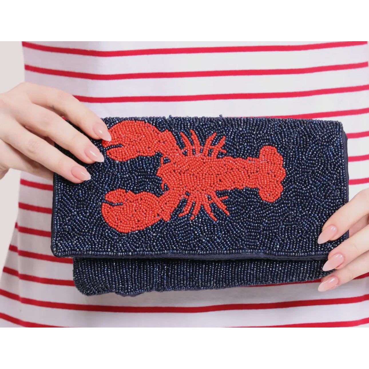 Beaded Lobster/Salty Clutch