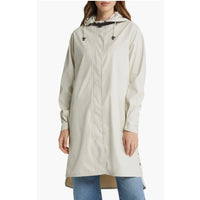 Isle Jacobsen Hooded Rain Jacket Milk Crème