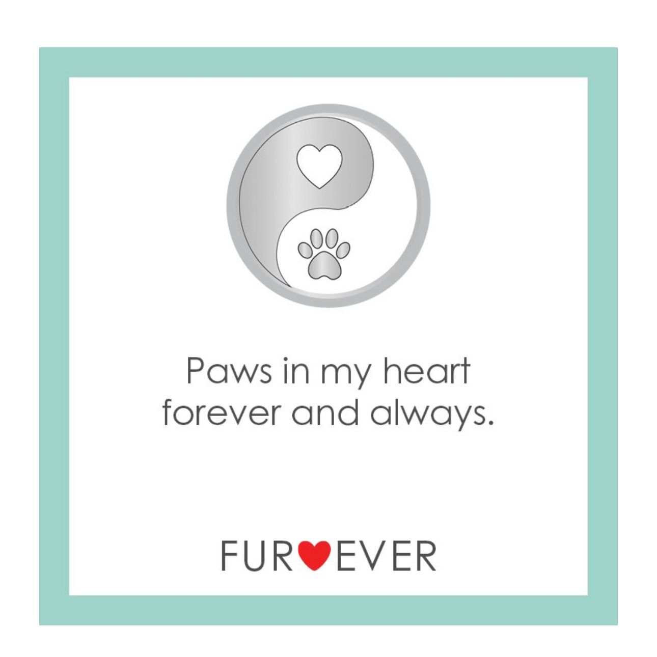 Pause in my heart forever and always Lola Card shown