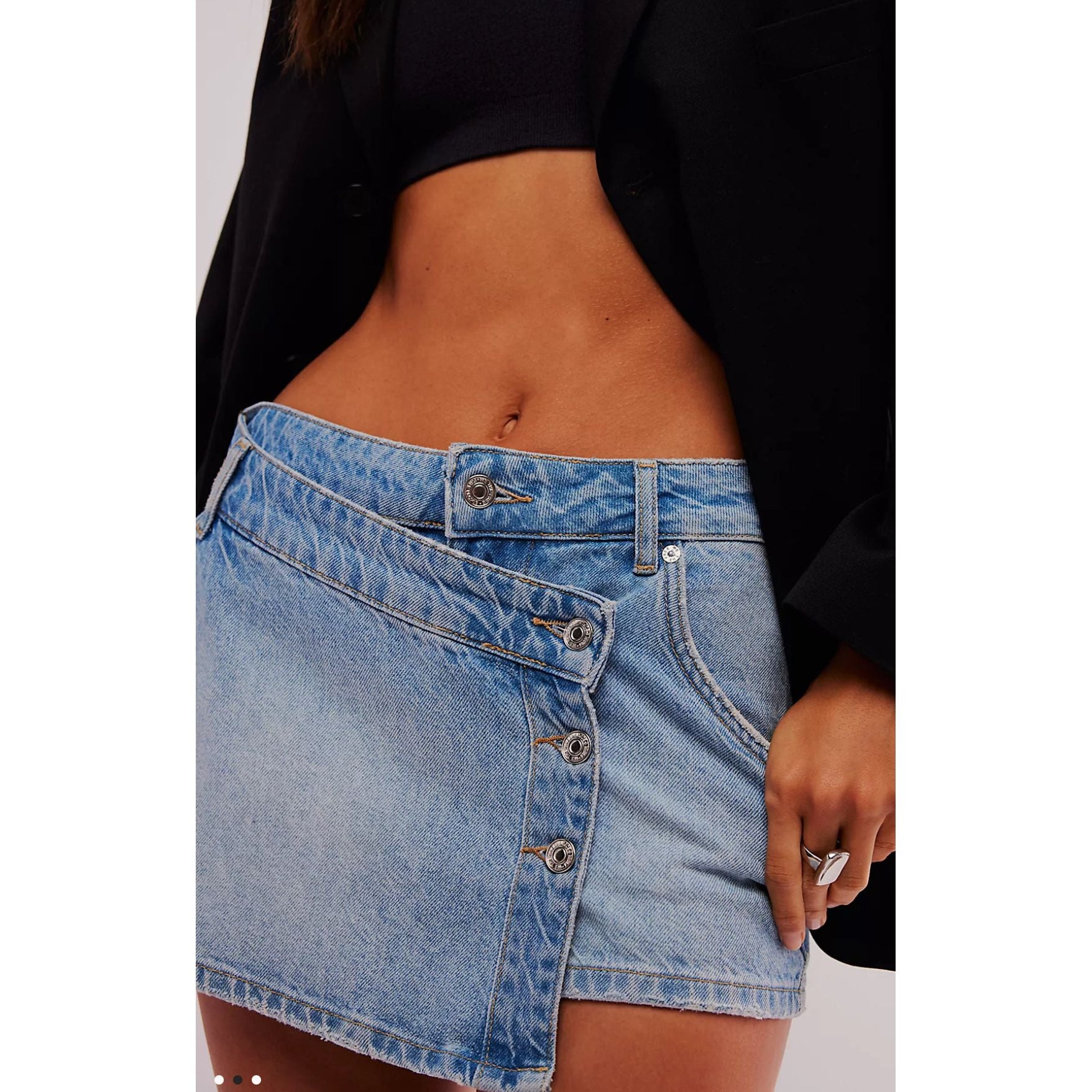 We The Free Wynne Denim Skirt