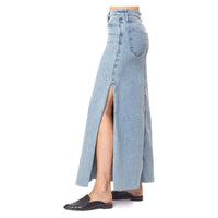 Morrison Denim The Heartbreaker Skirt-Ocean Eyes