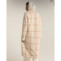 Z Supply Mason Windowpane Knit Coat