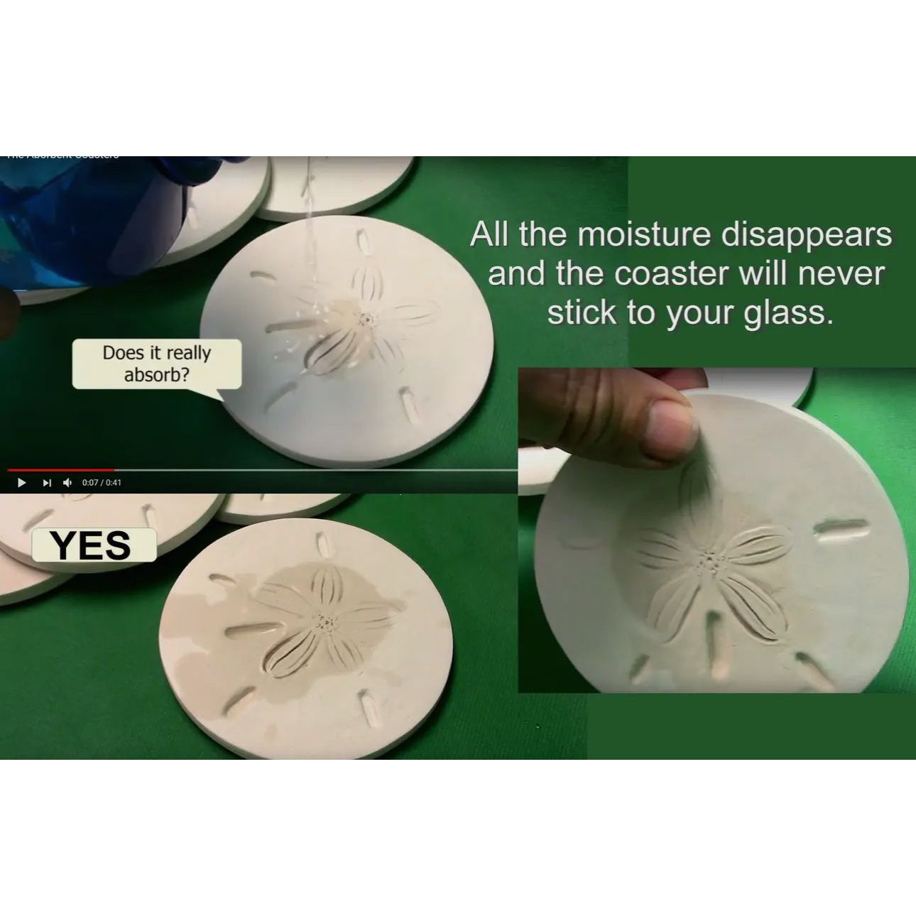 Absorbent Coasters