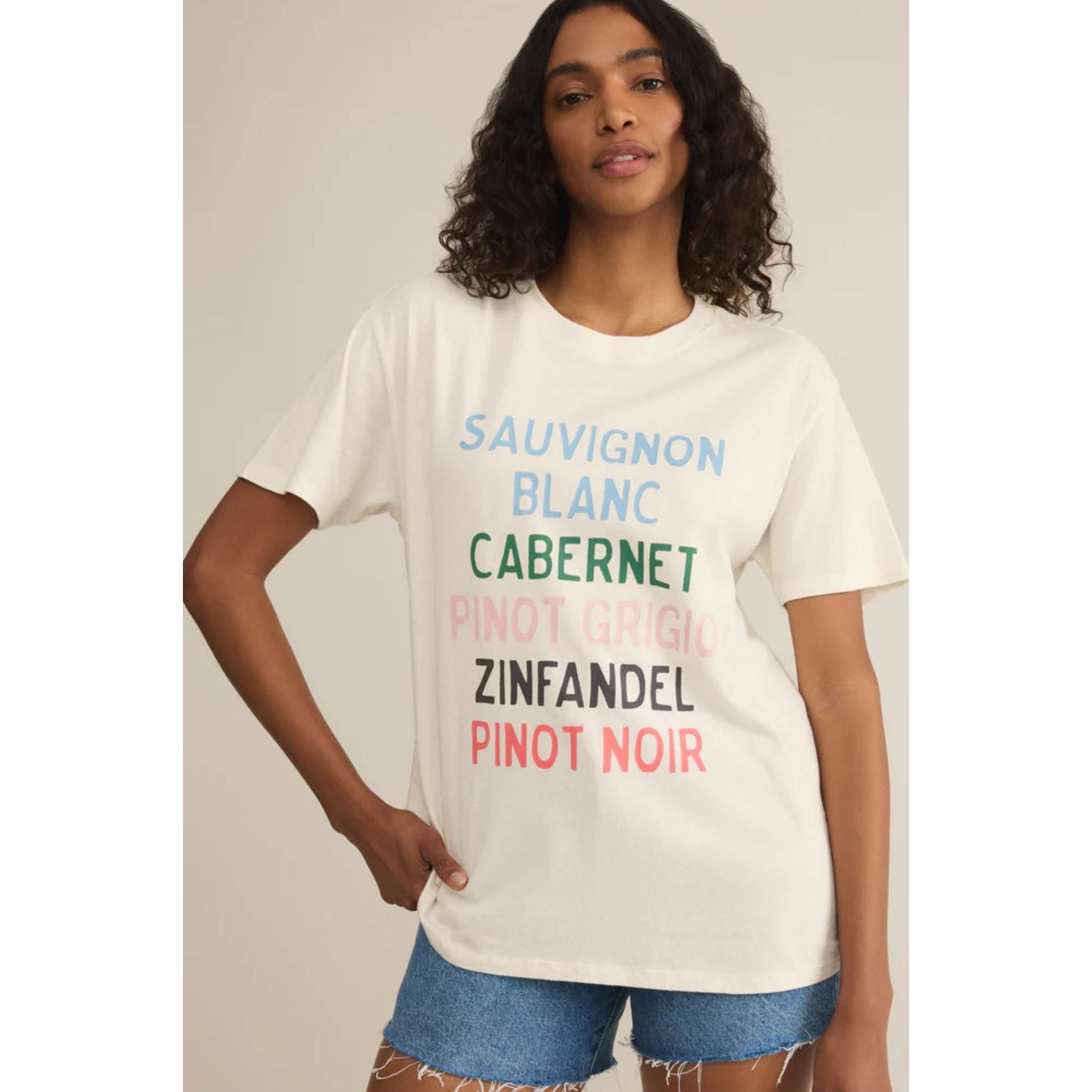 VINO BOYFRIEND TEE BY Z SUPPLY