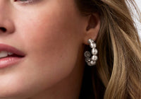 Julie Vos Solara Silver Collection Bracelet, Earrings, Necklace