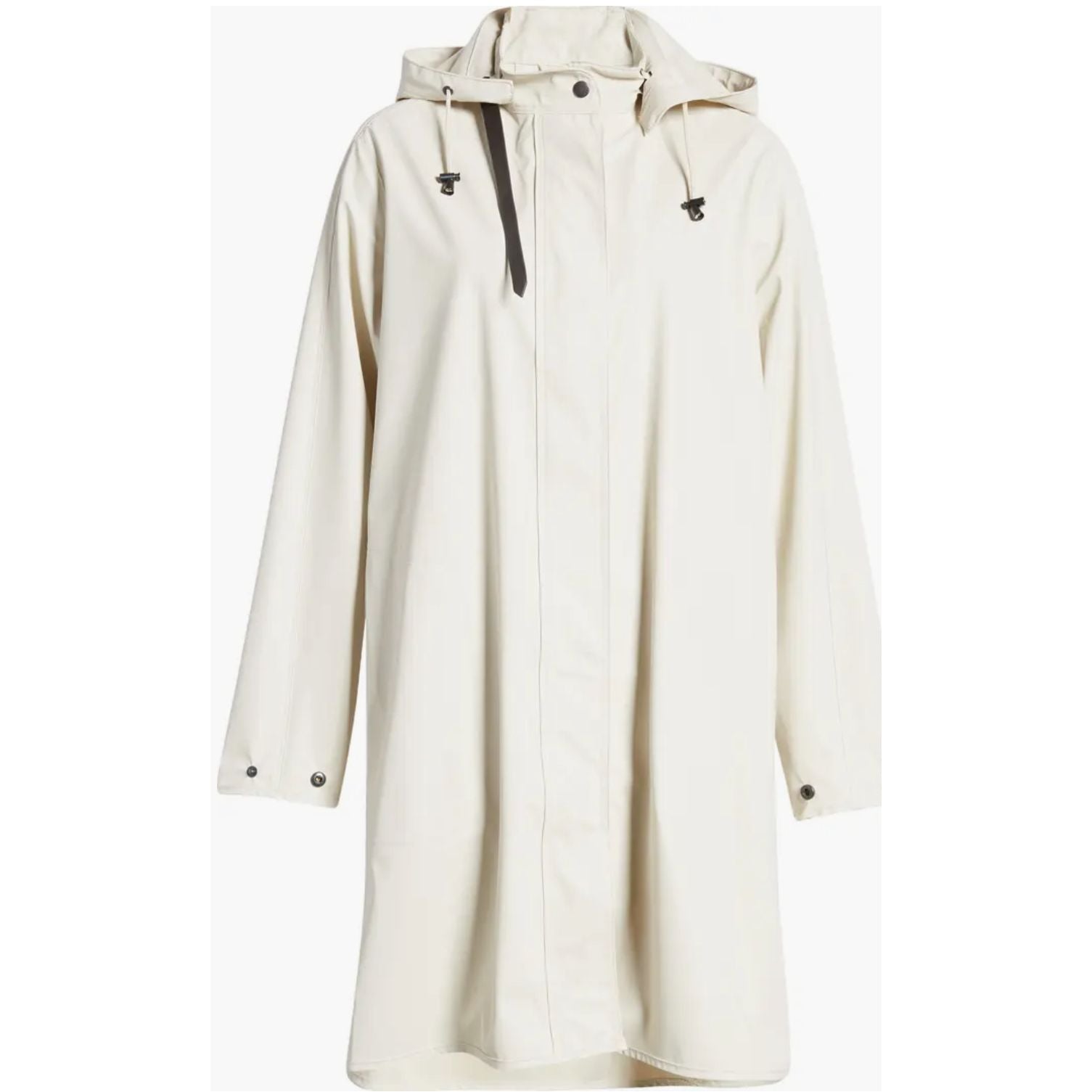 Isle Jacobsen Hooded Rain Jacket Milk Crème