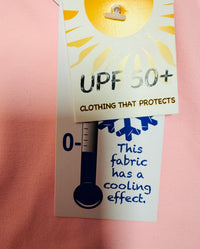 Lulu B Solid UPF50+ Ruffle Sleeveless Top