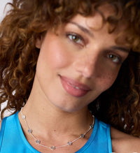 Julie Vos Solara Silver Collection Bracelet, Earrings, Necklace