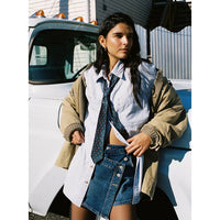We The Free Wynne Denim Skirt