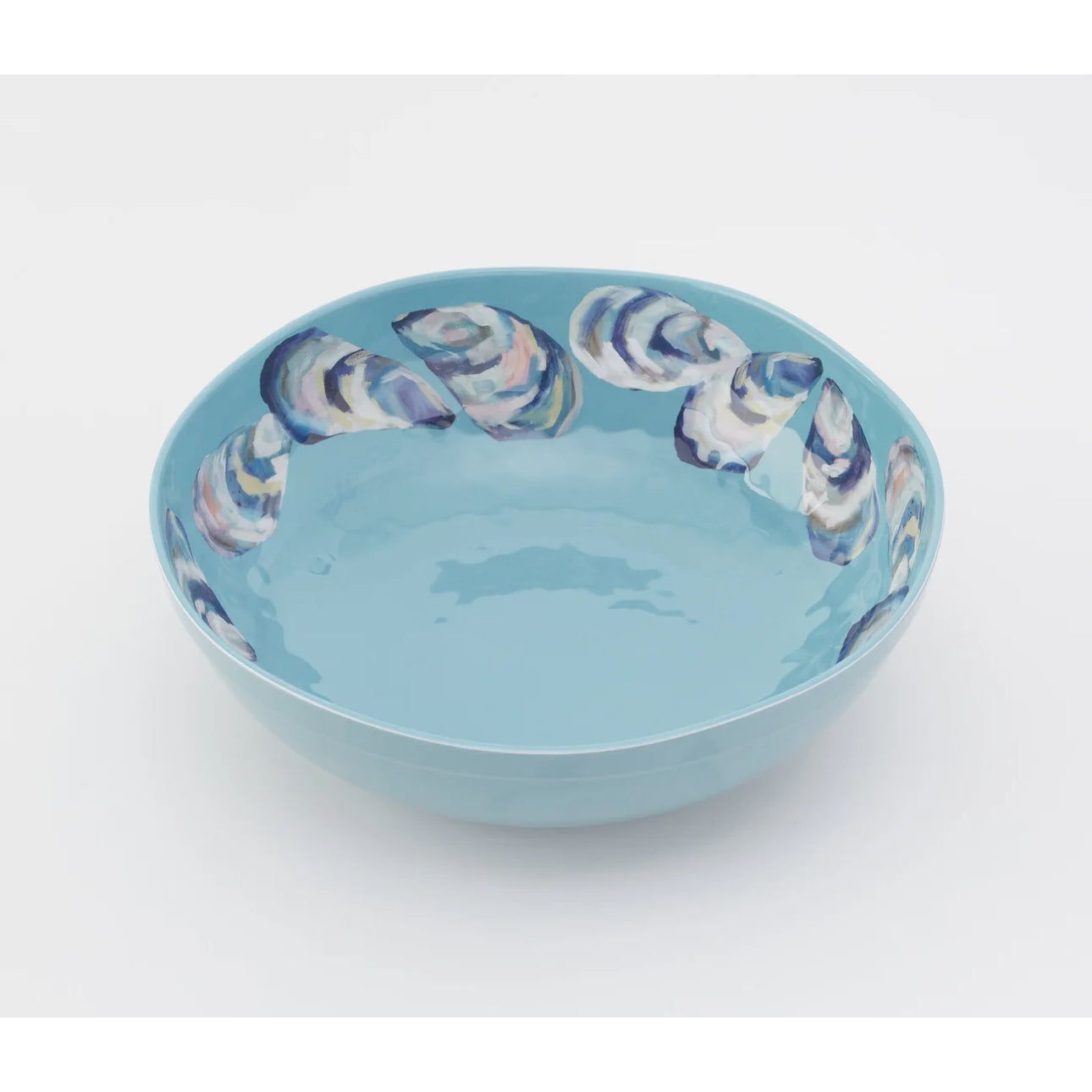 Kim Hovell Flowing Shell Large Melamine Bowl or Flowing Shell Servers or Platter