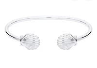 Cape Cod Scallop Shell Cuff Bracelet Authentic Lestage