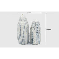 Porcelain Salt & Pepper Shakers