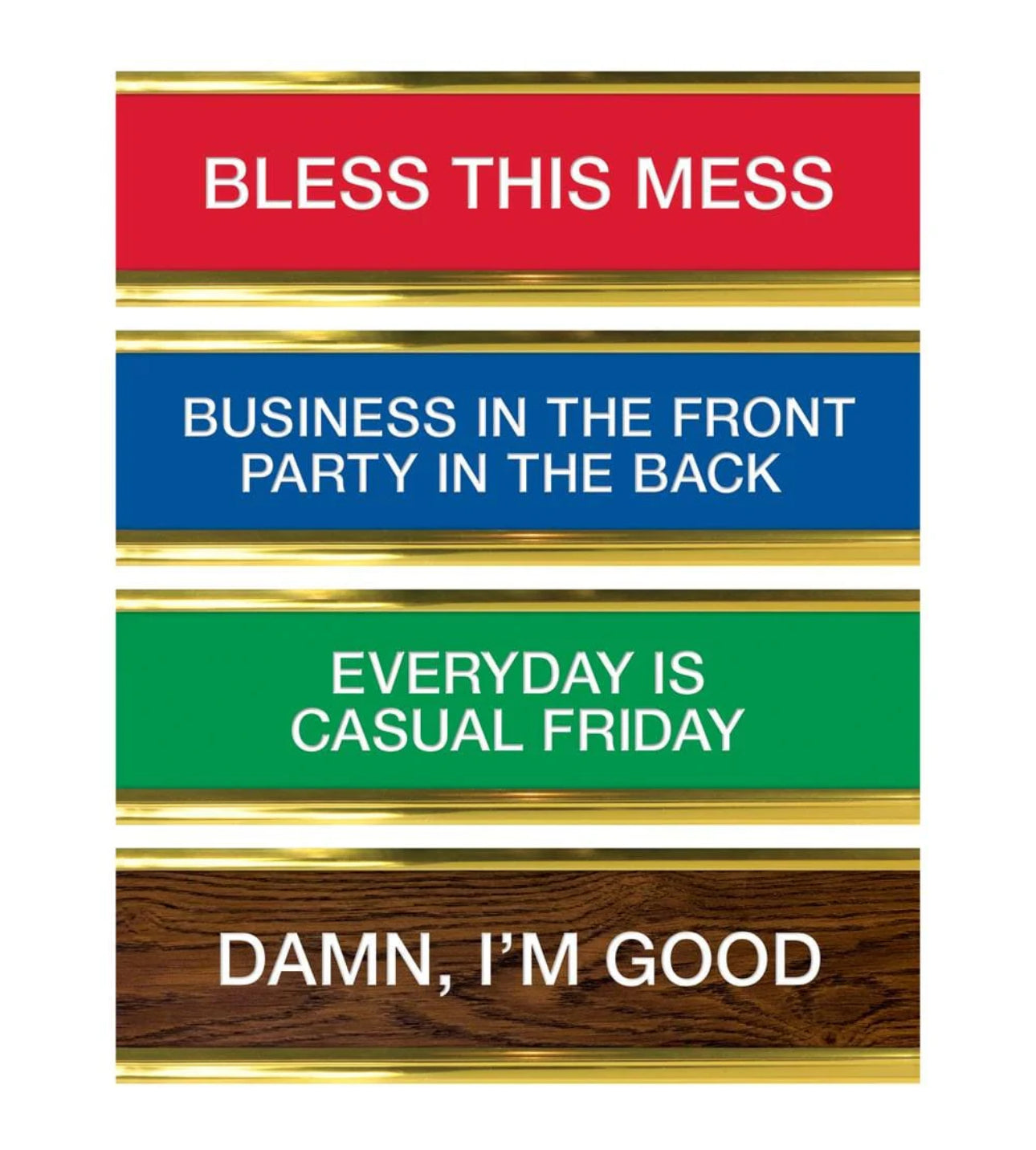 Daily Flip Desk Plaque