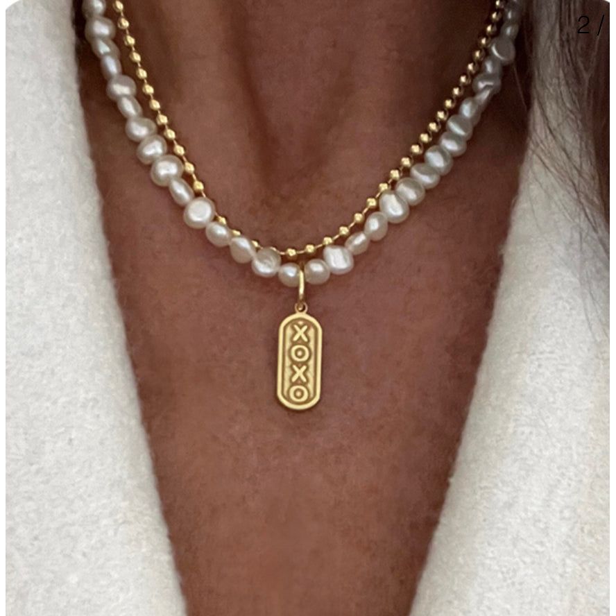 Lola XOXO Tag Pendant