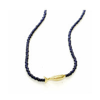 Lucky Fish Beaded Necklace Water Friendly