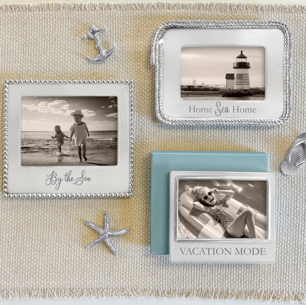 MARIPOSA By The Sea Beaded 5x7 Frame