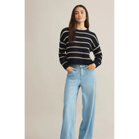 Z SUPPLY ESTERO STRIPE SWEATER