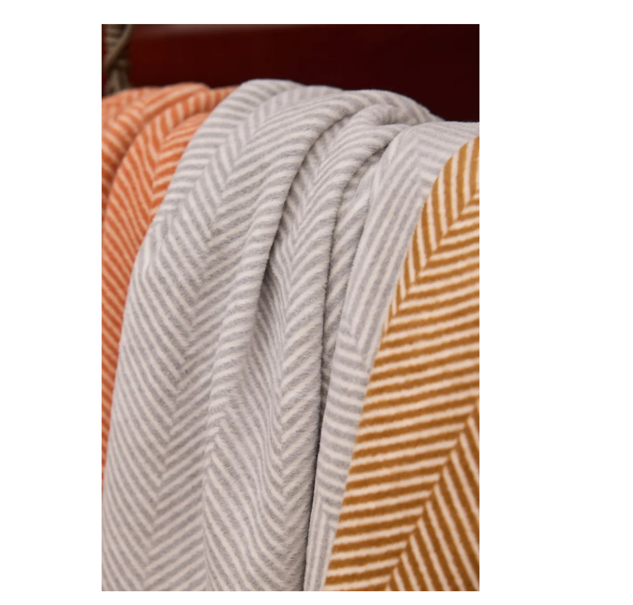 Chappy Wrap Harborview  Herringbone Navy or Light Grey