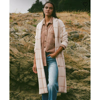 Z Supply Mason Windowpane Knit Coat