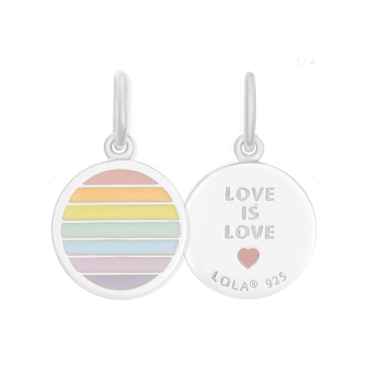 LOLA UNITY PENDANT ALL GOLD