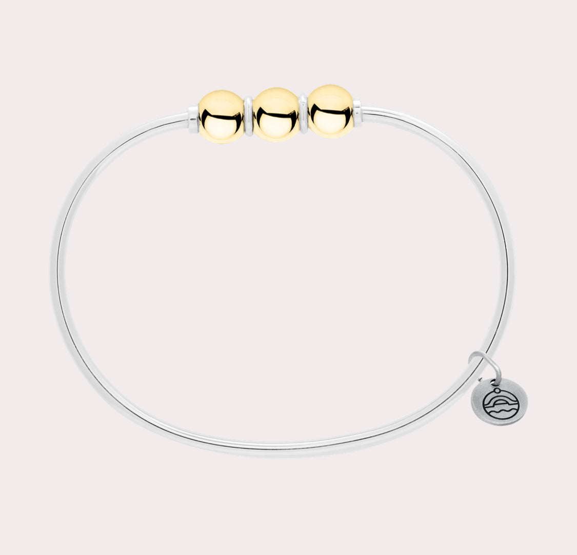 Cape Cod Triple Ball Bracelet