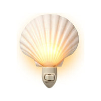 Real Scallop Shell Nightlight