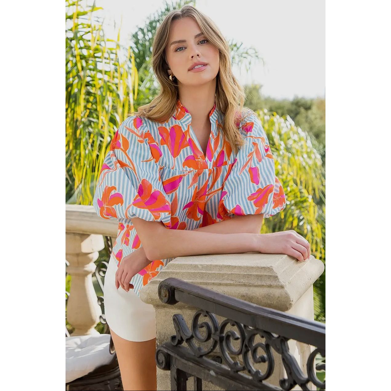 The Celine Puff Sleeve Top
