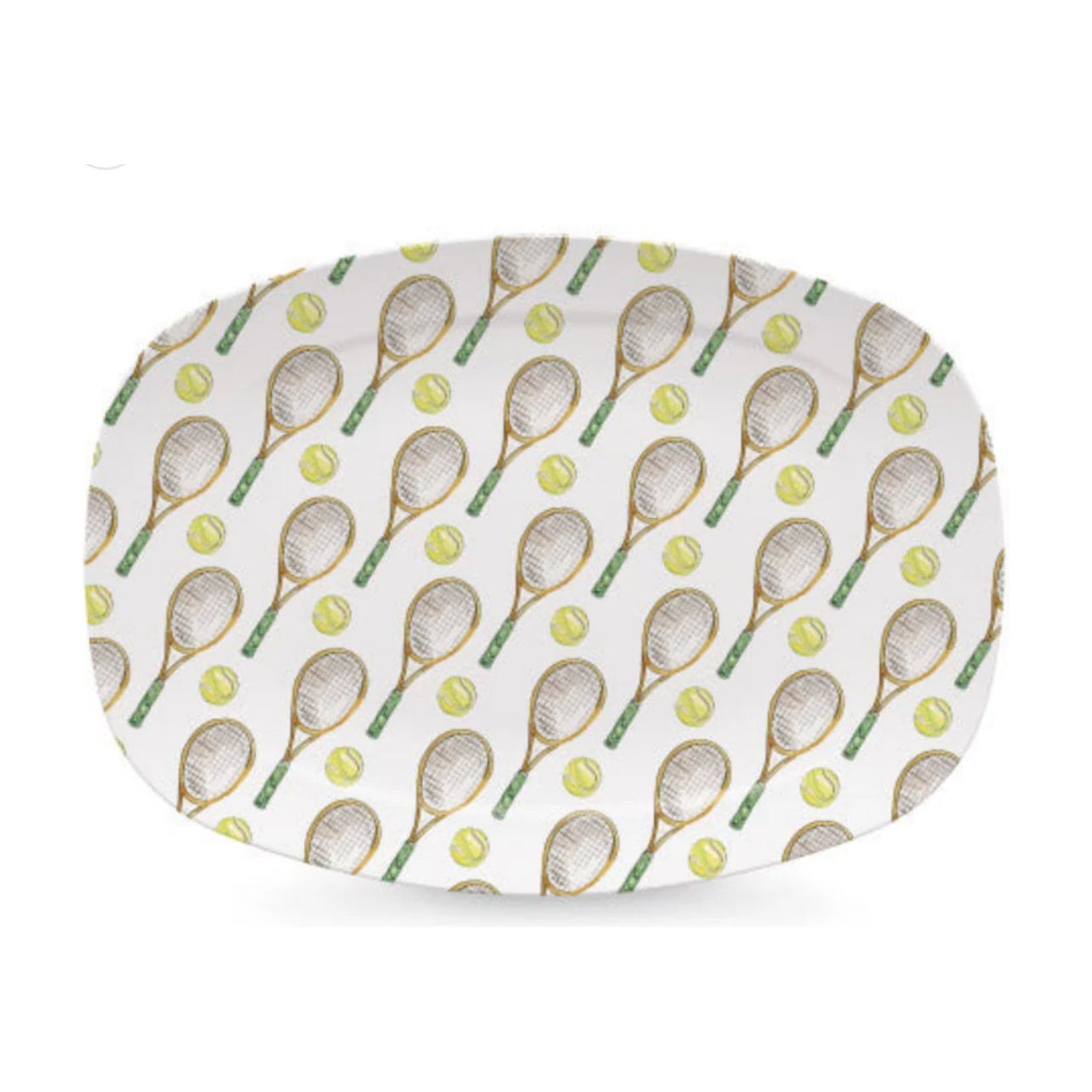Mariposa Tennis Raquet Platter