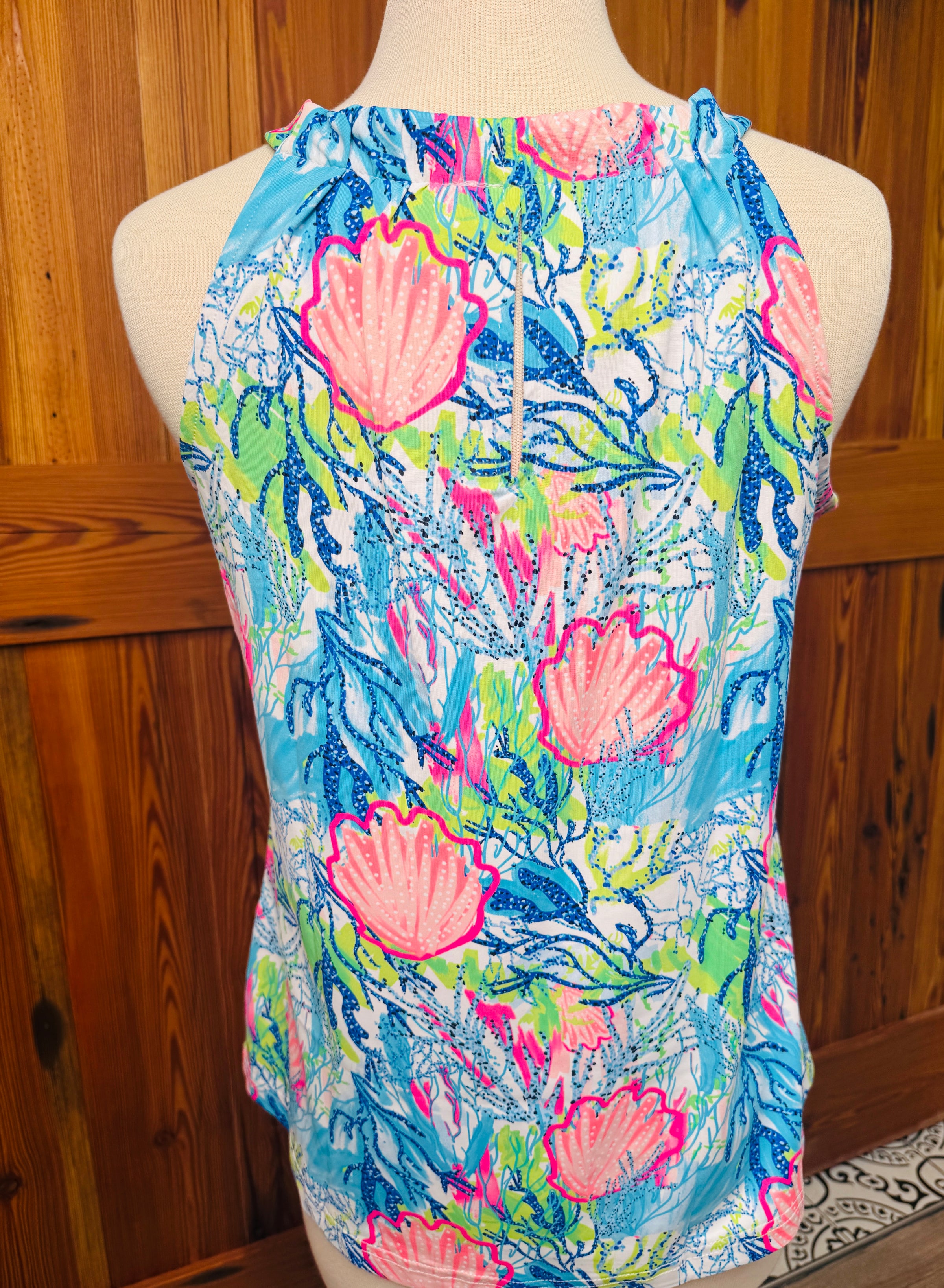 Lulu B Keyhole 50 SPF + Sleeveless Top
