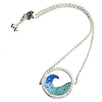 Ocean Wave Pendant or Earrings