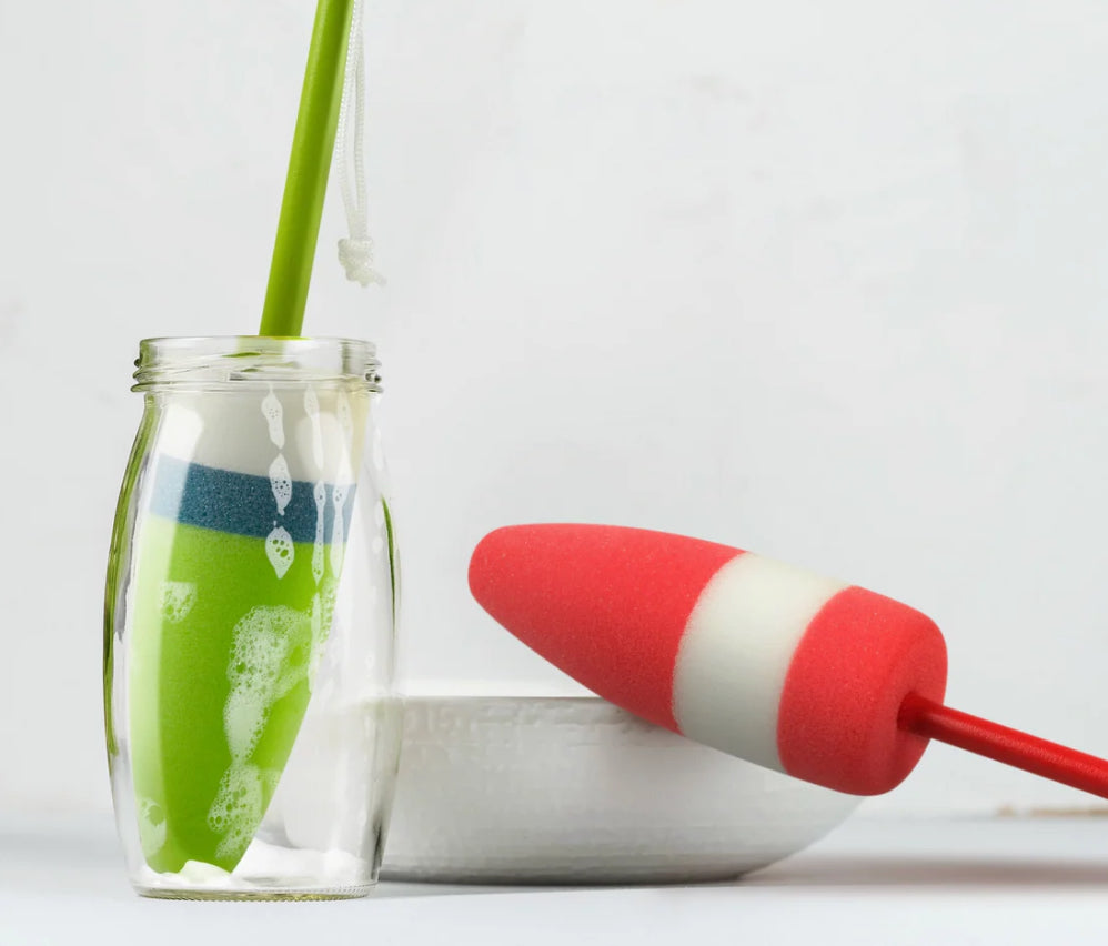 Seashell Scrubbing Sponges Or Buoy Bottle Brush