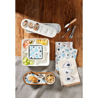 Oyster Divided Serving Dish