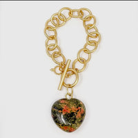 Heart and Soul Heart Necklace or Bracelet