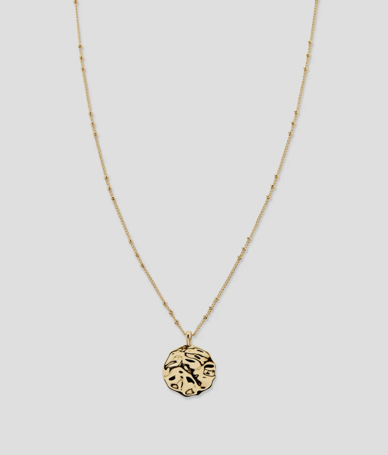 14k gold over brass necklace shown