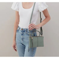 Shown with shoulder strap on