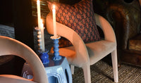 Coton Colors Ruffle Knobbed Candle Holders